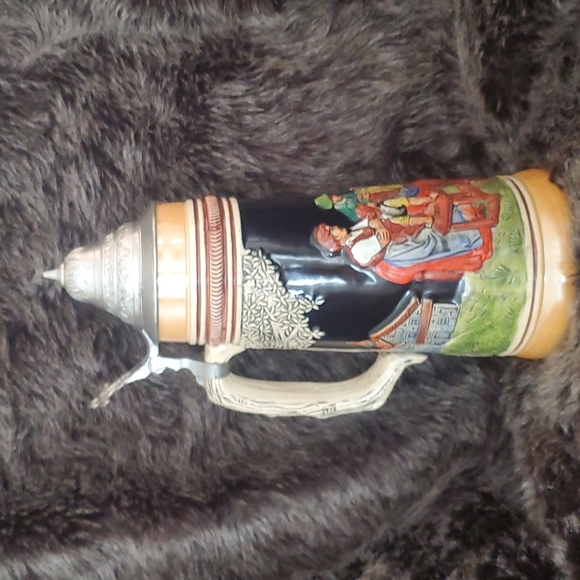 GERZ WEST GERMANY JUMBO BEER STEIN - Picture 3 of 13